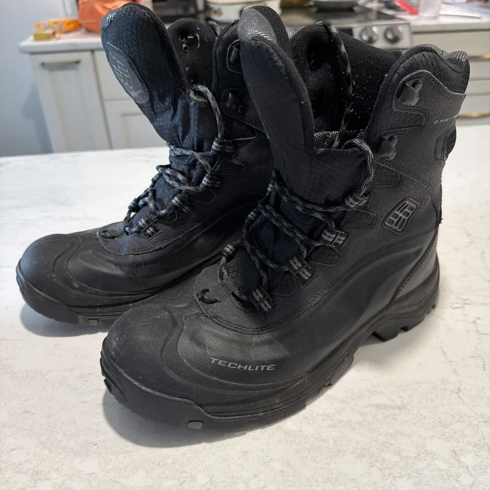 Columbia TechLite OmniHeat Boots BM1620-010 Mens 10.5 Hiking Outdoors Bugaboot 3